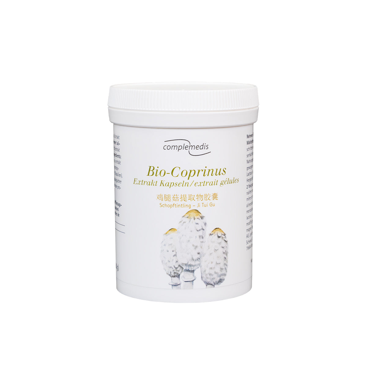 Coprinus Extrakt, Bio, Dose mit 120 Kapseln
