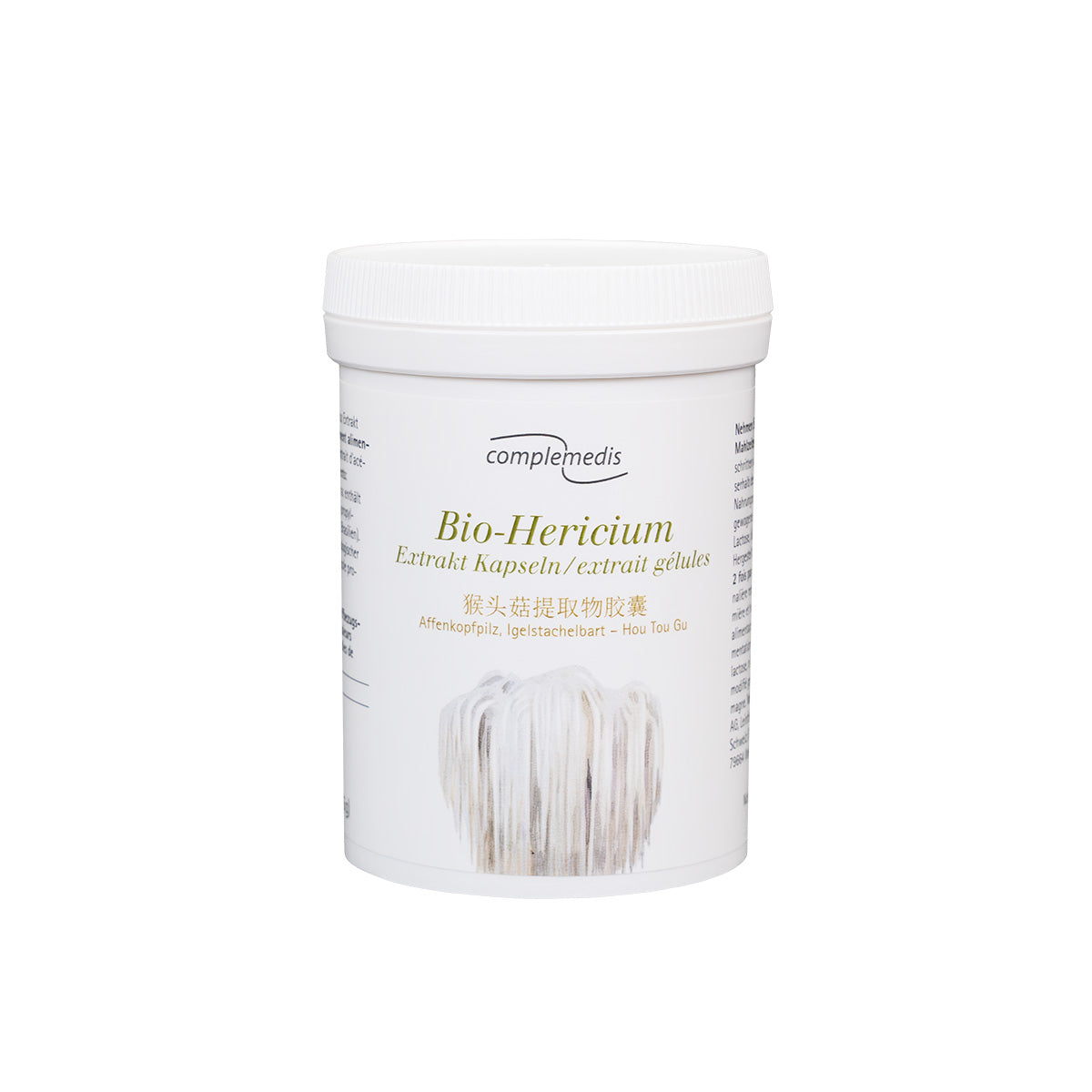 Hericium Extrakt, Bio, Dose mit 120 Kapseln