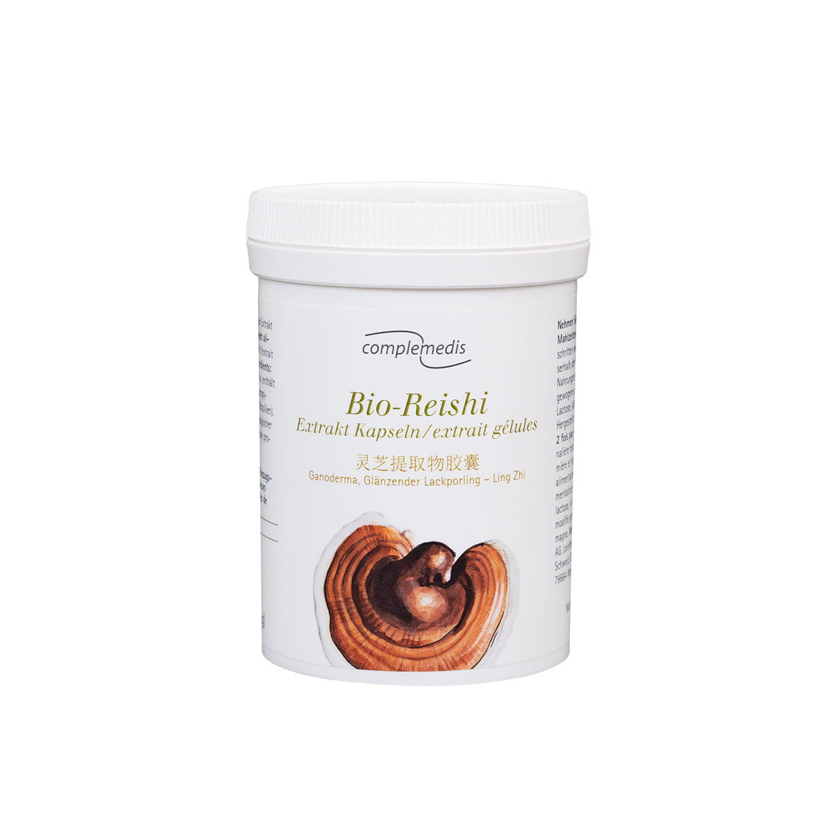 Reishi Extrakt, Bio, Dose mit 120 Kapseln