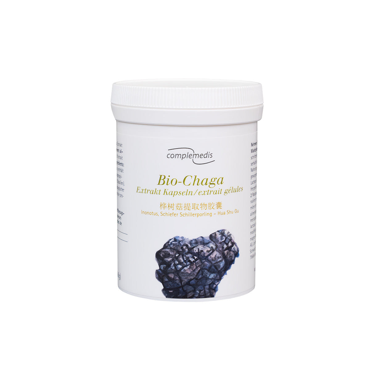 Chaga Extrakt, Bio, Dose mit 120 Kapseln